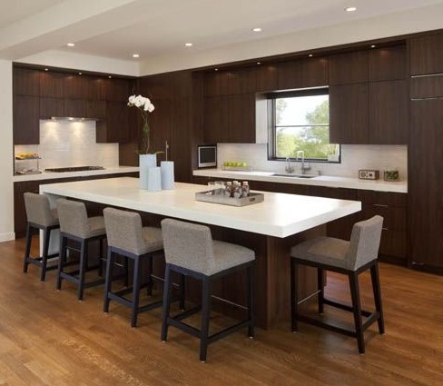 Ideas For Kitchen Seating, How Much Overhang Should A Kitchen Island Seating Have
