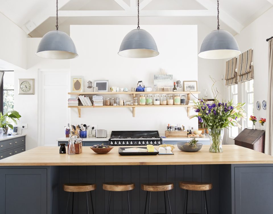 A kitchen designer creates beautiful spacess