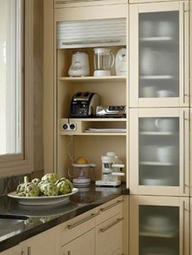 No clutter is part of the wellness kitchen